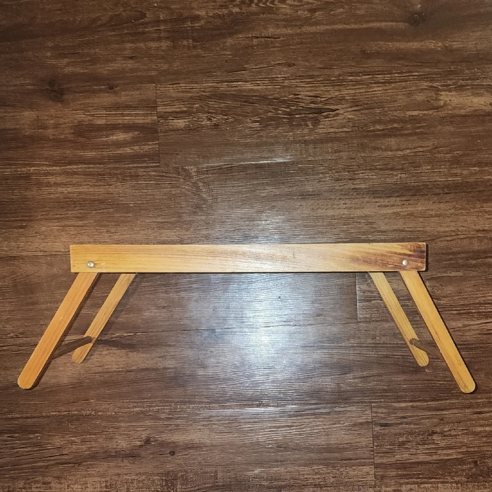Vintage Wooden Food Tray